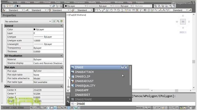 Команда Image в Autocad. Работа с изображениями/ смотреть онлайн