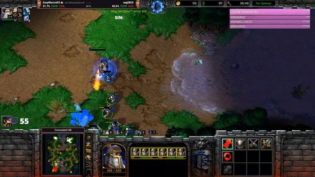 Warcraft 3 - Human vs Human Base Race смотреть онлайн