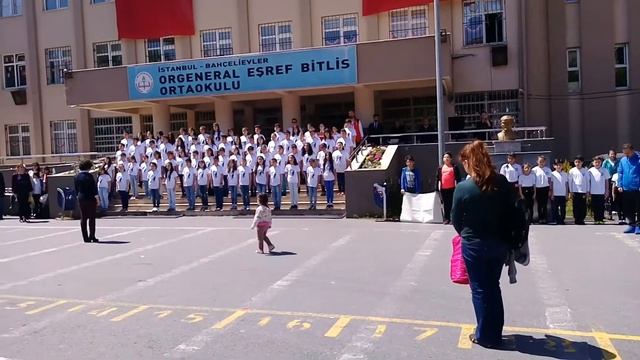 Org Eşref Bitlis ortaokulu 23.nisan gösterisi смотреть онлайн