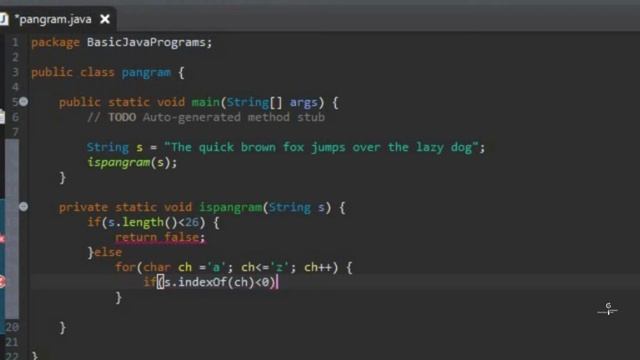 pangram in java | panagaram program in javag | Java Programs with solutions | pangram смотреть онлайн