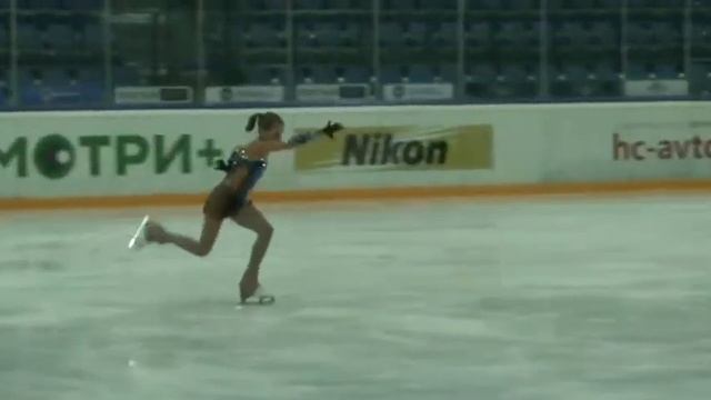 Первенство Свердловской обл 2014 2015 Девушки, 1 сп КП #13 Елизавета КАЛУГИНА смотреть онлайн