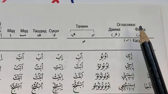 3-й УРОК - АРАБСКИЕ БУКВЫ (АлифБа) смотреть онлайн