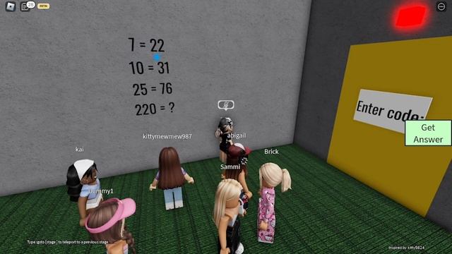 УГАДАЙ КОД ЧТОБЫ ОТКРЫТЬ ДВЕРЬ | Roblox Puzzle Doors смотреть онлайн