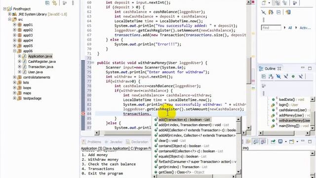 Java Programming #68 User login part4 смотреть онлайн