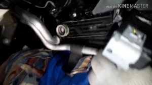 Снятие радиатора печки Сценик 3