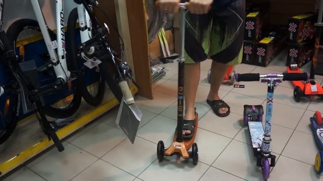 Как подобрать трёхколёсный самокат