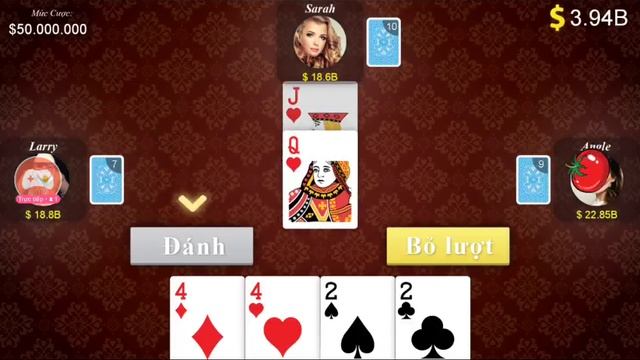 Xem tôi chơi Tien Len - Thirteen - Dem La qua Omlet Arcade! смотреть онлайн