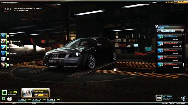 Need For Speed World - Audi A3 3.2 Quattro смотреть онлайн
