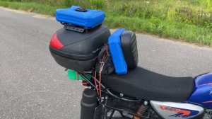 Bajaj Boxer 150 мой тюнинг для дальняка | Ссылки в описании