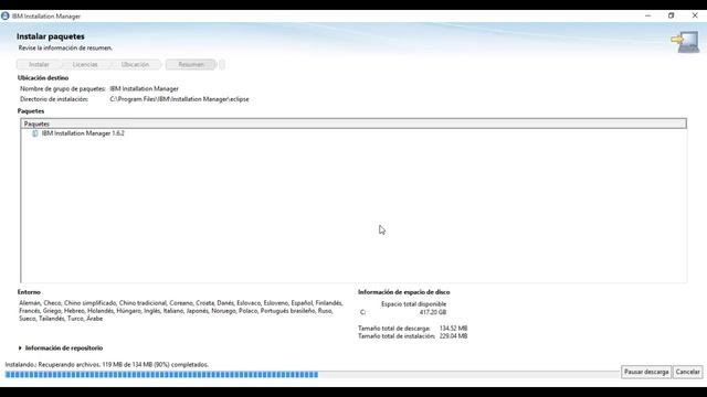 IBM Websphere Application Server , Installation Manager, Consola Administrativa. смотреть онлайн