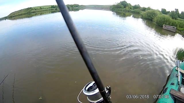 Рыбалка в Потуданском пруду (село Потудань, Старооскольский округ) смотреть онлайн