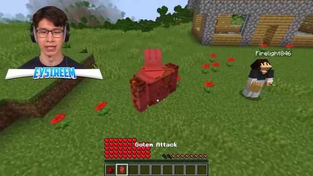 I Fooled My Friend as BLOOD GOLEM in Minecraft смотреть онлайн