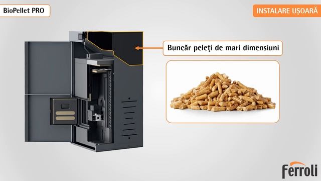 BioPellet PRO - Cazan din oțel cu funcționare pe peleți смотреть онлайн