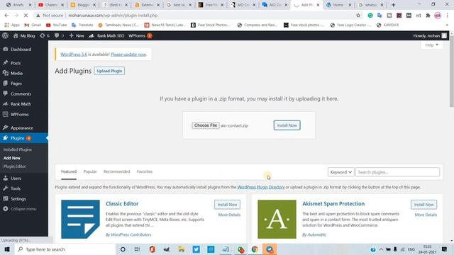 WordPress Chatting Support On AIO Contact - All in One Contact Widget Free Download смотреть онлайн