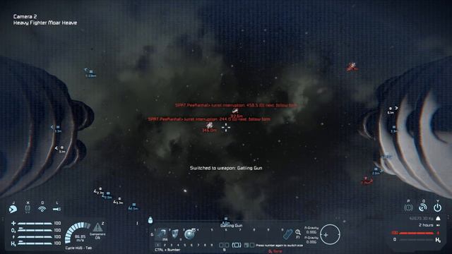 Space Engineers programming - test dogfight - me with 2 wingman vs 5 auto drones смотреть онлайн