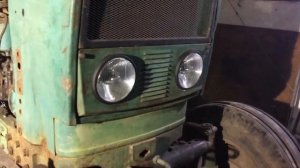 Установка фар и фонарей на трактор ЮМЗ
