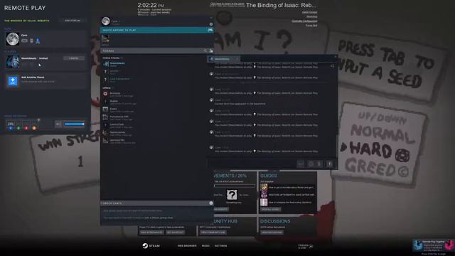 The Binding of Isaac: Repentance - How to use 2 controllers over Steam Remote Play смотреть онлайн