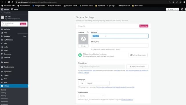 How to Change the Site Title on a Wordpress.com Website смотреть онлайн
