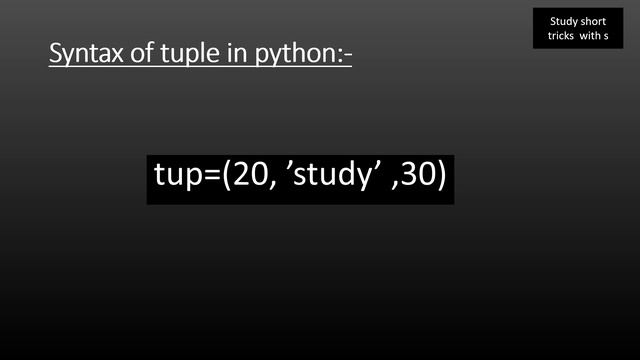 Tuple in python смотреть онлайн