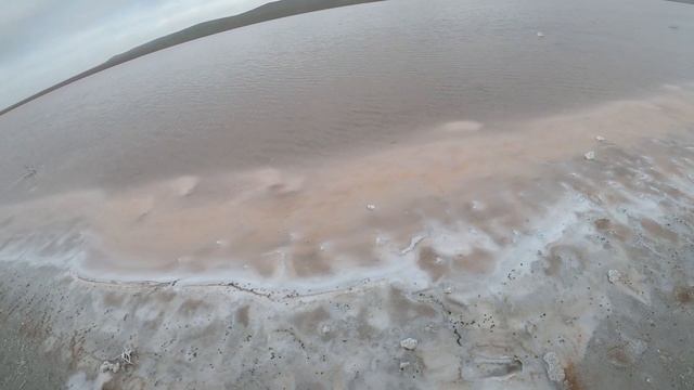 Крым. Розовое озеро Кояшское. Достопримечательности, интересные места, семейный отдых. смотреть онлайн