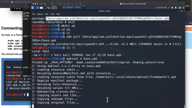 CNIT 128: Ch 1 & 6a: Android (Part смотреть онлайн