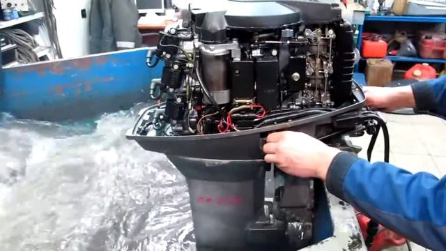 Мотор лодочный Yamaha 30DE, б/у смотреть онлайн