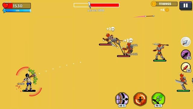 DrAgOn BoSs defeat 300 Epic Level 300 The Archers 2 $$ ALL THE BOSSES DEFEATED $$ смотреть онлайн