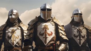 💥Тевтонские рыцари поют в священном святилище Рыцарский гимн Молитвенная атмосфера💥