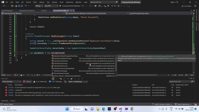 JWT Token Based Authentication in .Net Core 6. смотреть онлайн