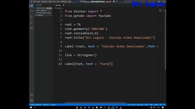Youtube video downloader using python смотреть онлайн