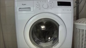 Synthetics intensive rinse 40 °C program, Whirlpool Primo 1406 UM Washing machine test example #243