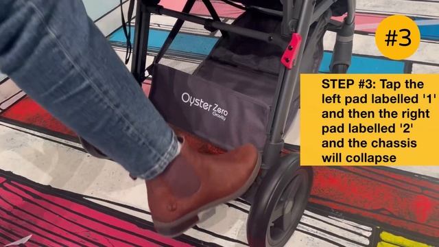 How to fold Babystyle Oyster Zero Gravity смотреть онлайн