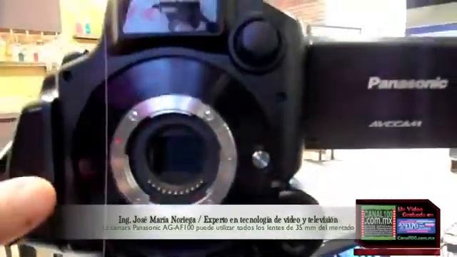 La cámara Panasonic AG-AF100 - смотреть онлайн