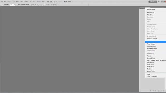 Установка action в photoshop смотреть онлайн