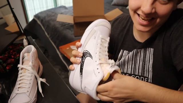 Unboxing Nike Blazer Mid 77 смотреть онлайн