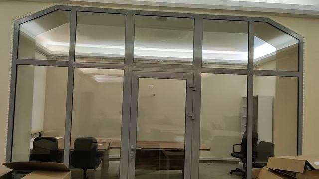 Входная алюминиевая группа для компании "УЮТ" 13 линия ВО д.78 смотреть онлайн