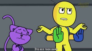 УЛЫБЧИВЫЕ ЗВЕРЬКИ ПОМЕНЯЛИСЬ РОЛЯМИ | CHAPTER 3 but the ROLES are REVERSED на русском | fReelaN SHO