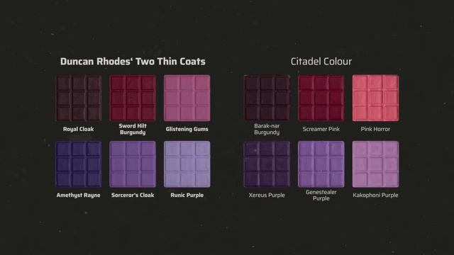I Review ALL 60 TWO THIN COATS Paints By Duncan Rhodes (and Compare Them To Citadel Colours!)