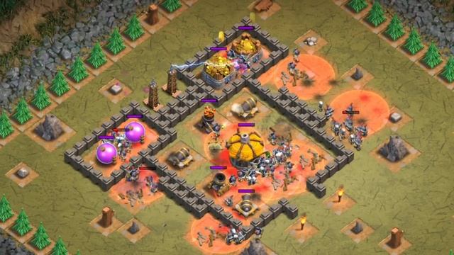 Skeleton Spells (×11) Vs Goblin Maps | Goblin Map Gameplay | Clash of clans смотреть онлайн