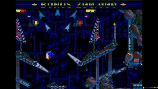 Sonic Spinball gameplay (PC Game, 1993) смотреть онлайн