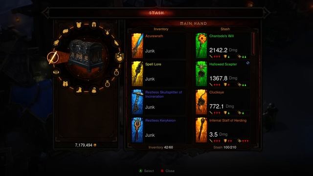Diablo III - Inventory Management - Ultimate Evil Edition Guide смотреть онлайн
