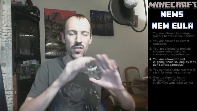 Mojang's New Minecraft EULA And How It Effects You And The Servers You Play On.