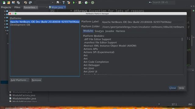 Part 2: Debug into the Apache NetBeans Platform смотреть онлайн