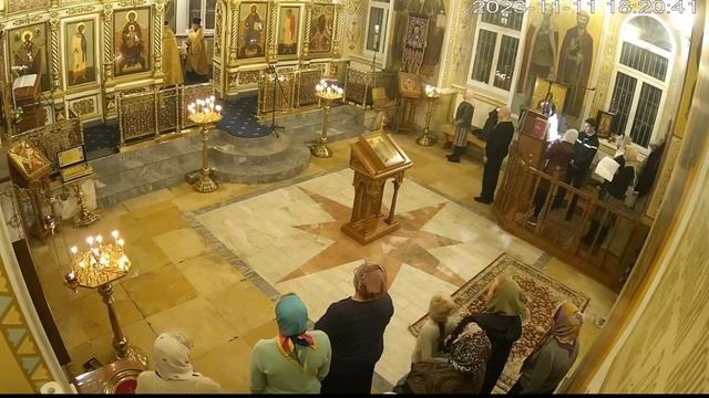 11.11.2023 года. Всенощное бдение. смотреть онлайн
