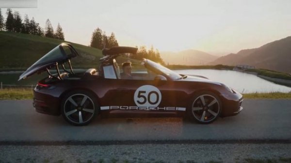 2020 Porsche 911 Targa 4S Heritage Edition - Style, Exterior, Interior, Diving (Cherrymetallic)