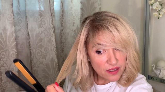 Моя укладка локонов на утюжок. Секреты Натальи Шаропат. смотреть онлайн