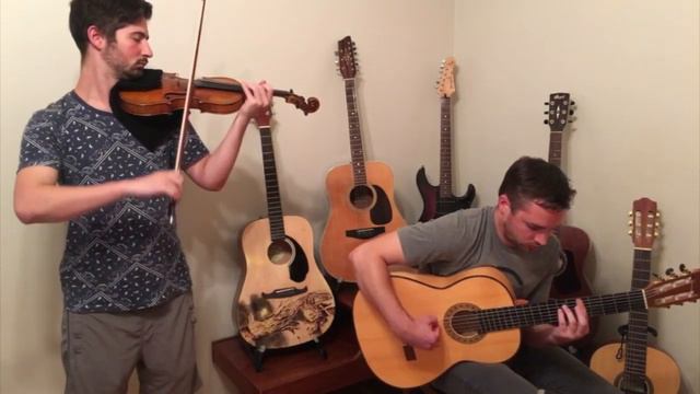 The Plank - Energetic Acoustic Guitar Violin Jam Improv смотреть онлайн