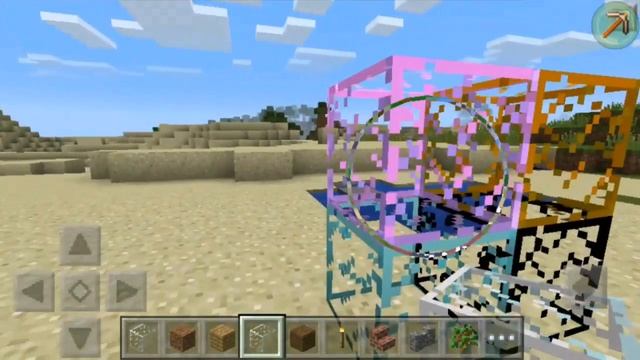 Мод на цветные стекла в Майнкрафт РЕ смотреть онлайн