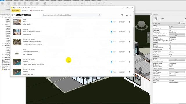 BIM.archiproducts plug-in for Revit - Video tutorial (English version) смотреть онлайн