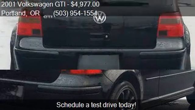 2001 Volkswagen GTI GLS 1.8T 2dr Turbo Hatchback for sale in смотреть онлайн